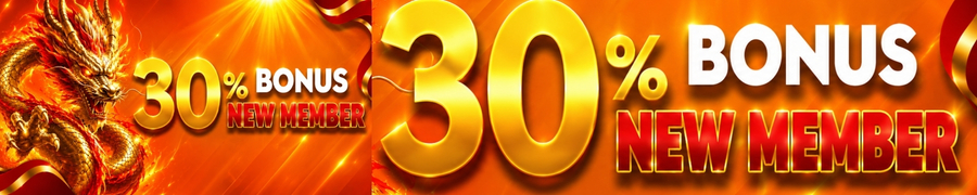 Bonus Deposit Newmember 30 Persen Naga Emas Promo Deposit Terbaru